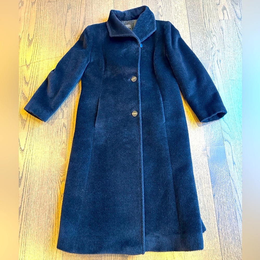Stunning CINZIA ROCCA WOOL-CASHMERE COAT